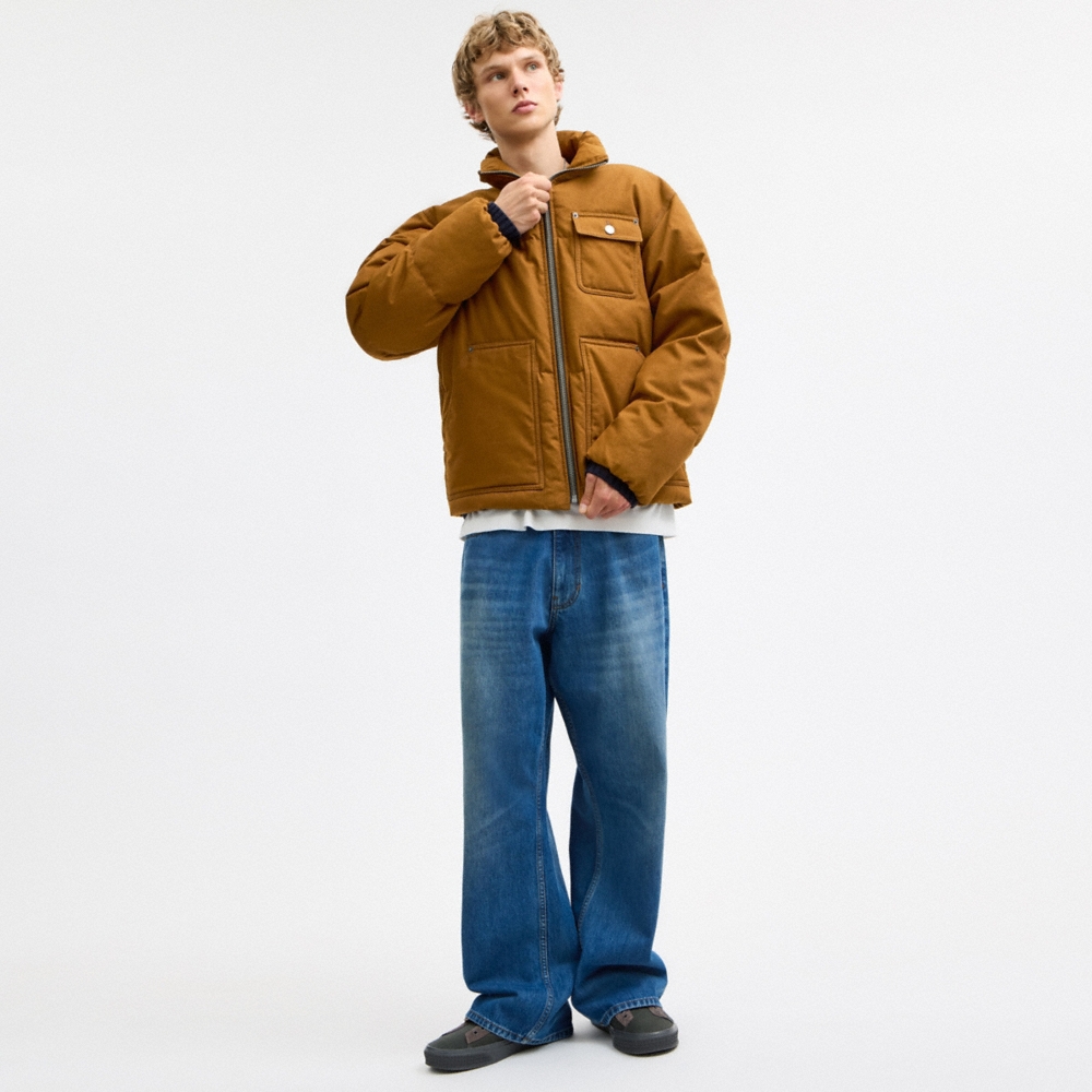Coach Outlet Canvas Down Jacket - Preorder