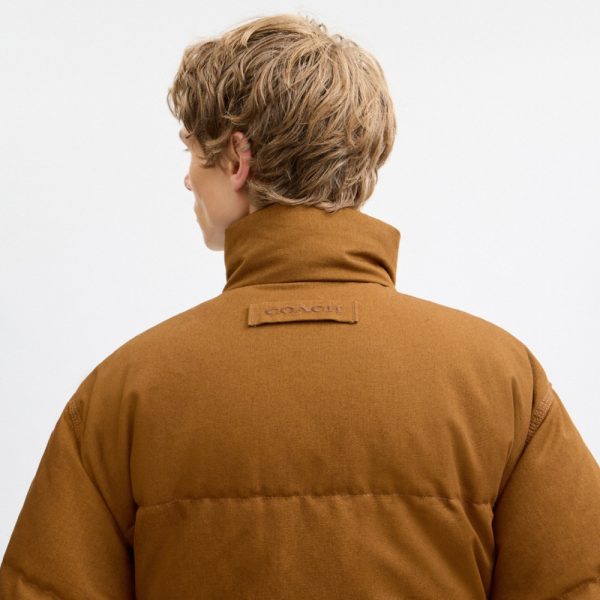 Coach Outlet Canvas Down Jacket - Preorder