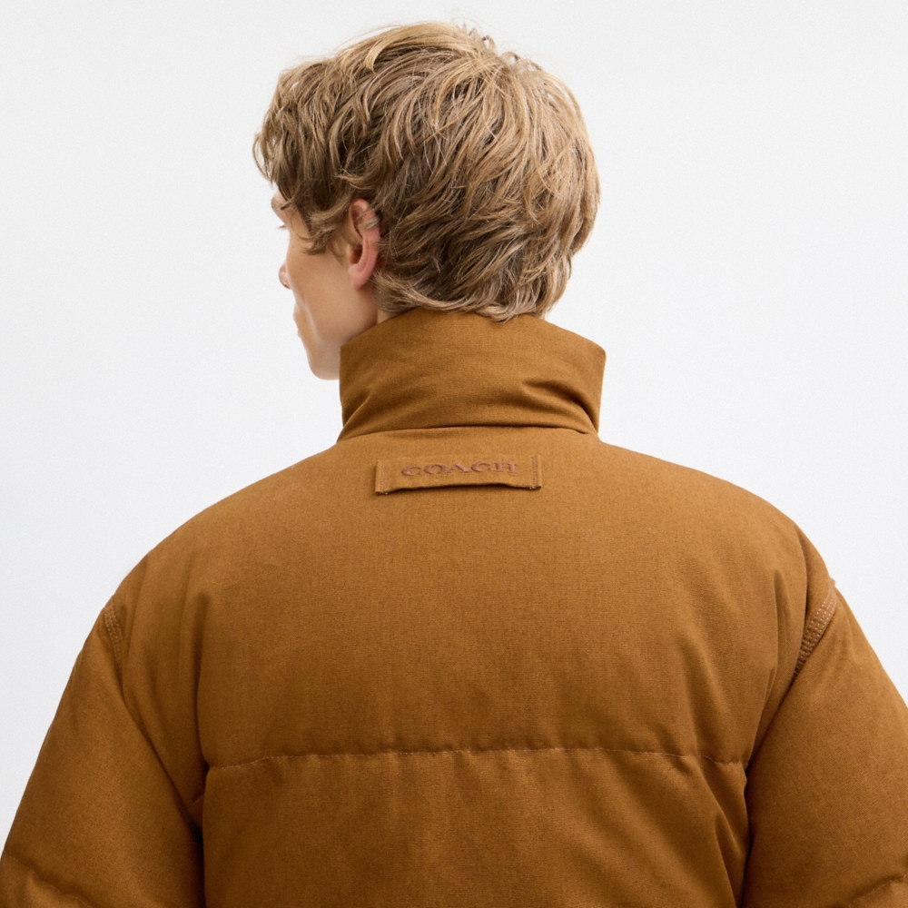 Coach Outlet Canvas Down Jacket - Preorder
