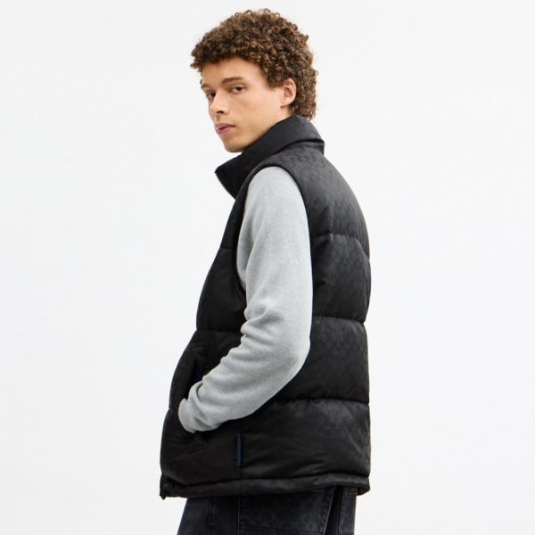 Coach Outlet Tonal Signature Down Vest - Preorder