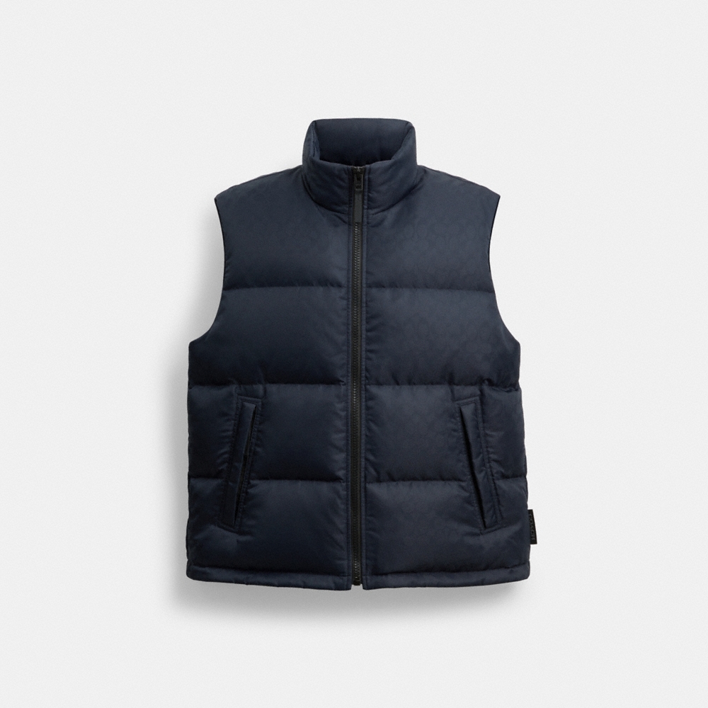 Coach Outlet Tonal Signature Down Vest - Preorder