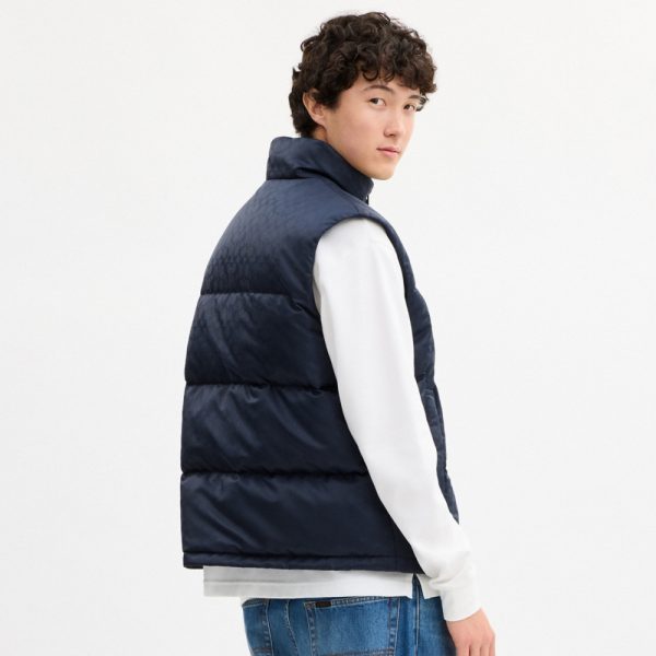 Coach Outlet Tonal Signature Down Vest - Preorder