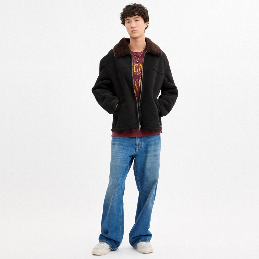 Coach Outlet Shearling Jacket - Preorder