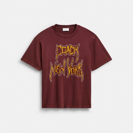 Coach Outlet Metal Relaxed T-Shirt - Preorder — Port
