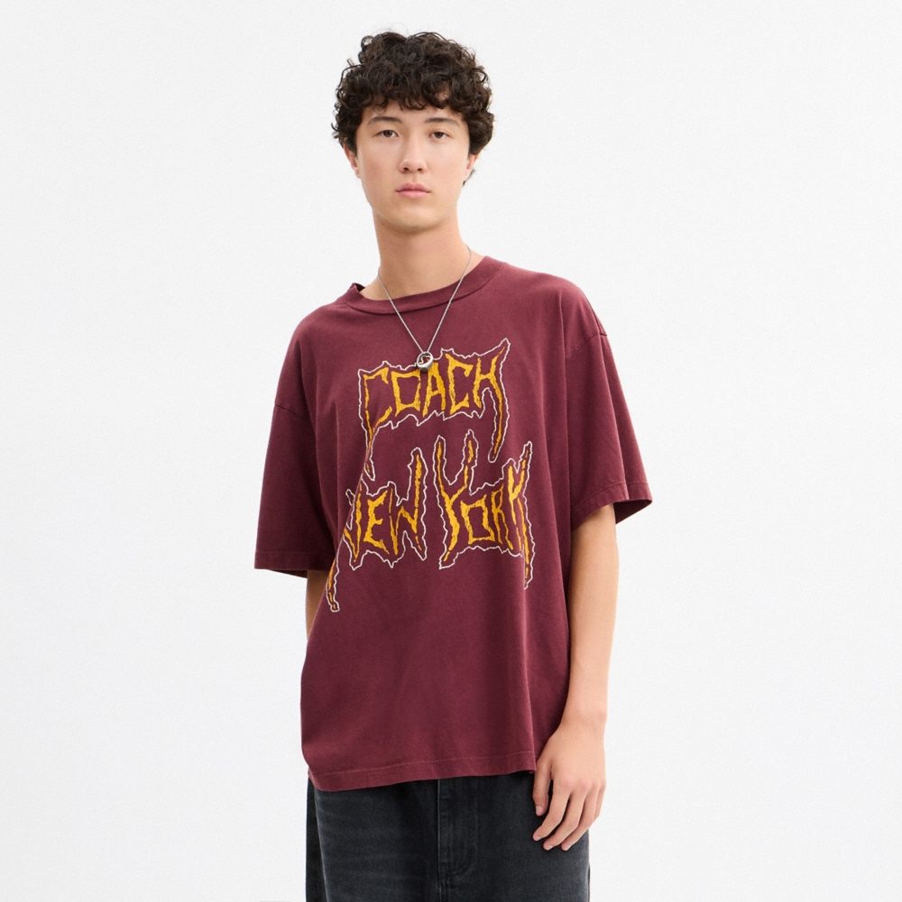 Coach Outlet Metal Relaxed T-Shirt - Preorder
