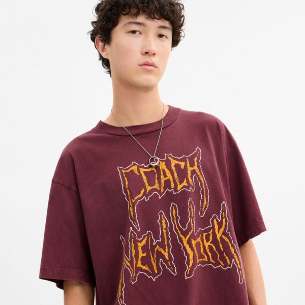 Coach Outlet Metal Relaxed T-Shirt - Preorder