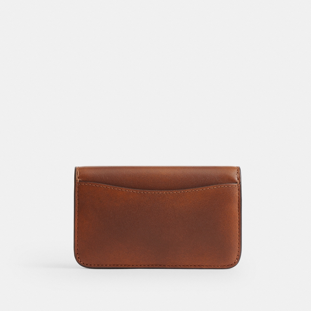 Coach Essential Slim Card Case In Loved Leather - Preorder