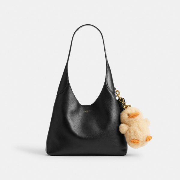 Coach Ducky Bag Charm In Shearling - Preorder