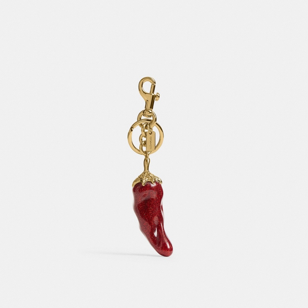 Coach Outlet Chili Pepper Bag Charm - Preorder