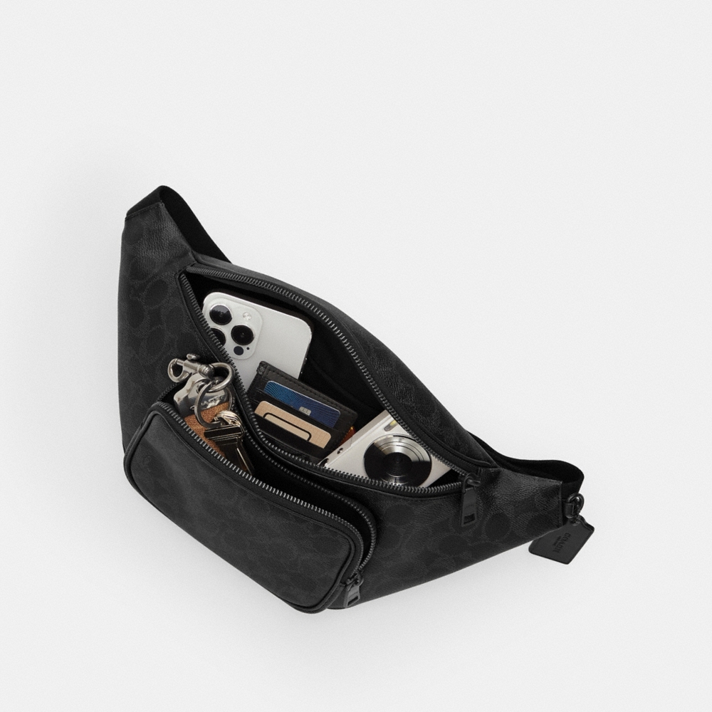 Coach Outlet Travis Belt Bag 35 In Signature Canvas - Preorder