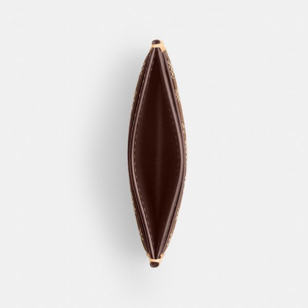 Coach Essential Card Case In Signature Jacquard - Preorder