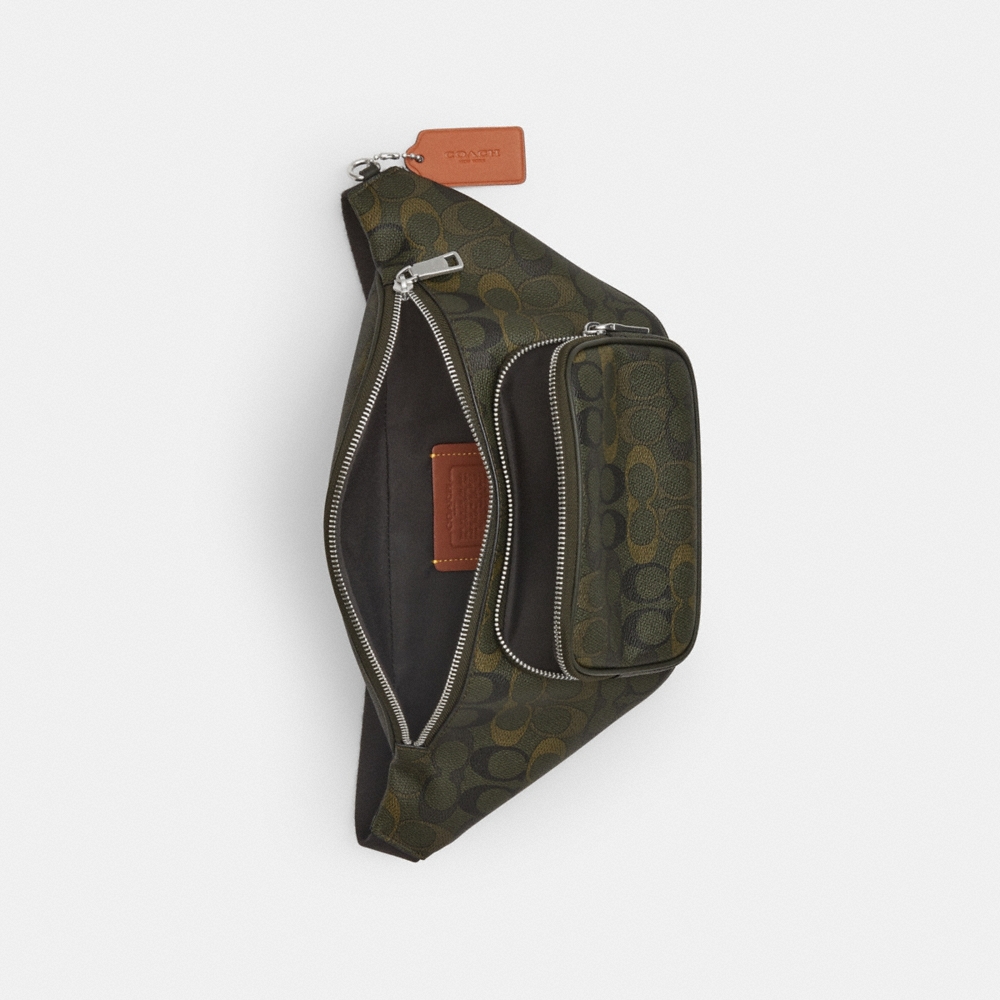 Coach Outlet Travis Belt Bag 35 In Signature Camo Print - Preorder