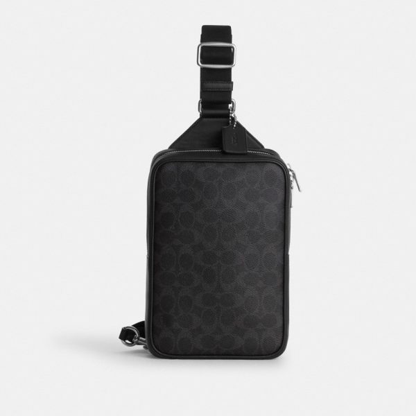 Coach Outlet Ray Pack 17 In Signature Canvas - Preorder