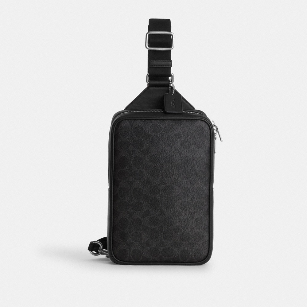 Coach Outlet Ray Pack 17 In Signature Canvas - Preorder