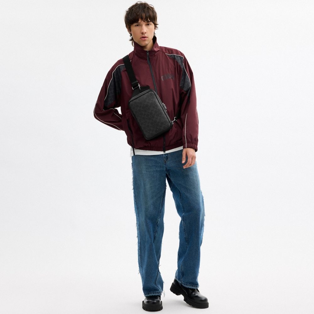 Coach Outlet Ray Pack 17 In Signature Canvas - Preorder