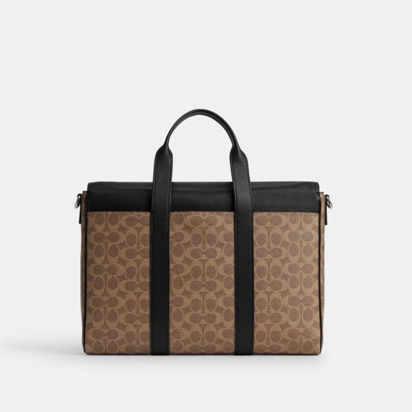 Coach Outlet Sullivan Portfolio Brief In Signature Canvas - Preorder