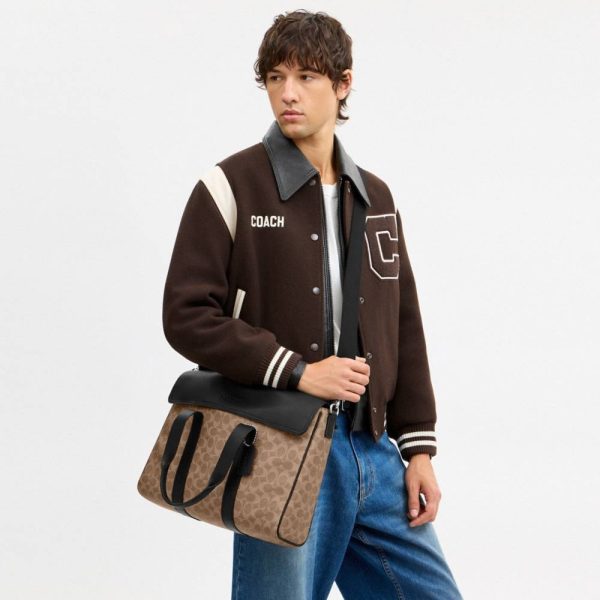 Coach Outlet Sullivan Portfolio Brief In Signature Canvas - Preorder