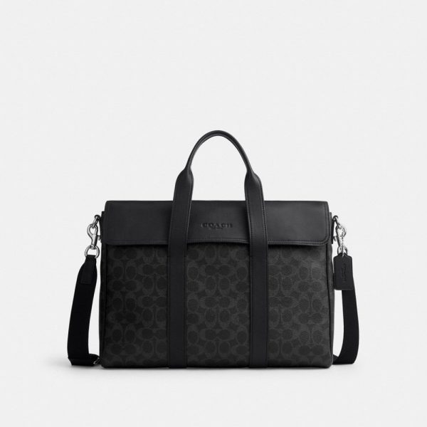 Coach Outlet Sullivan Portfolio Brief In Signature Canvas - Preorder