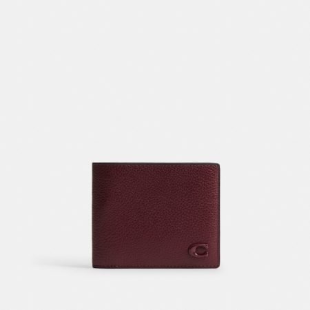 Coach 3-In-1 Wallet - Preorder — Light Maroon