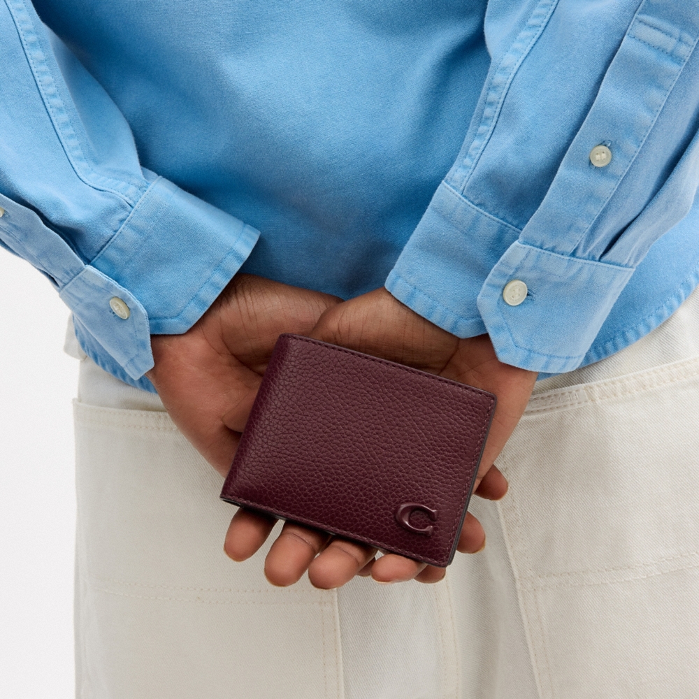 Coach Slim Billfold Wallet - Preorder