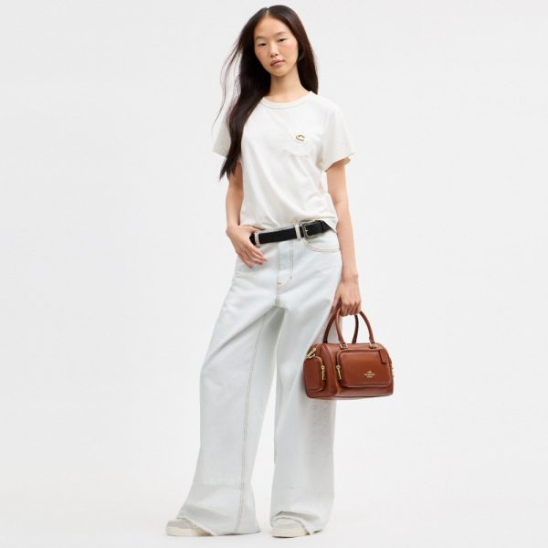 Coach Outlet Rowan Satchel Bag With Pockets - Preorder
