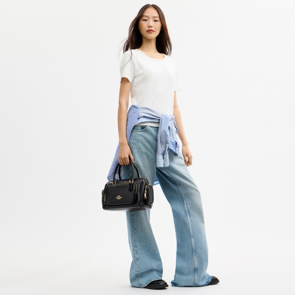 Coach Outlet Rowan Satchel Bag With Pockets - Preorder