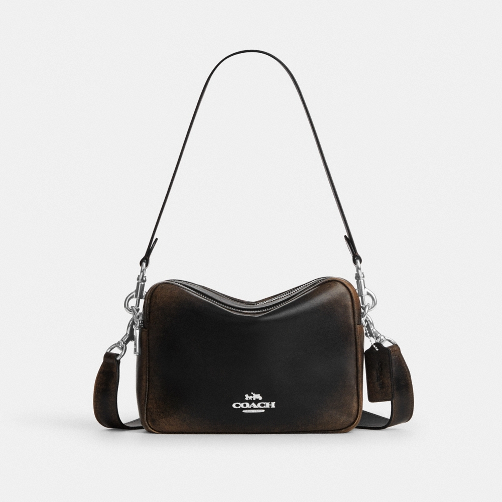 Coach Outlet Carey Crossbody Bag In Loved Leather - Preorder