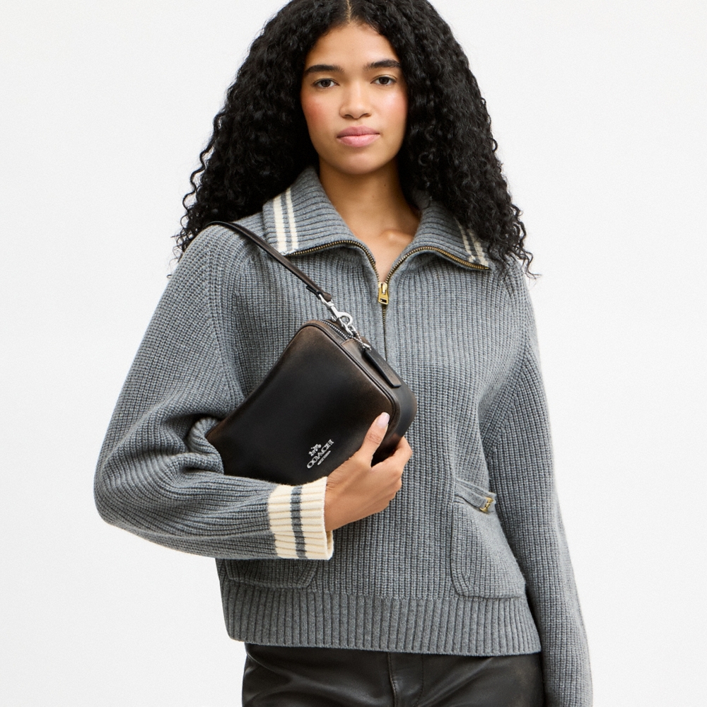 Coach Outlet Carey Crossbody Bag In Loved Leather - Preorder