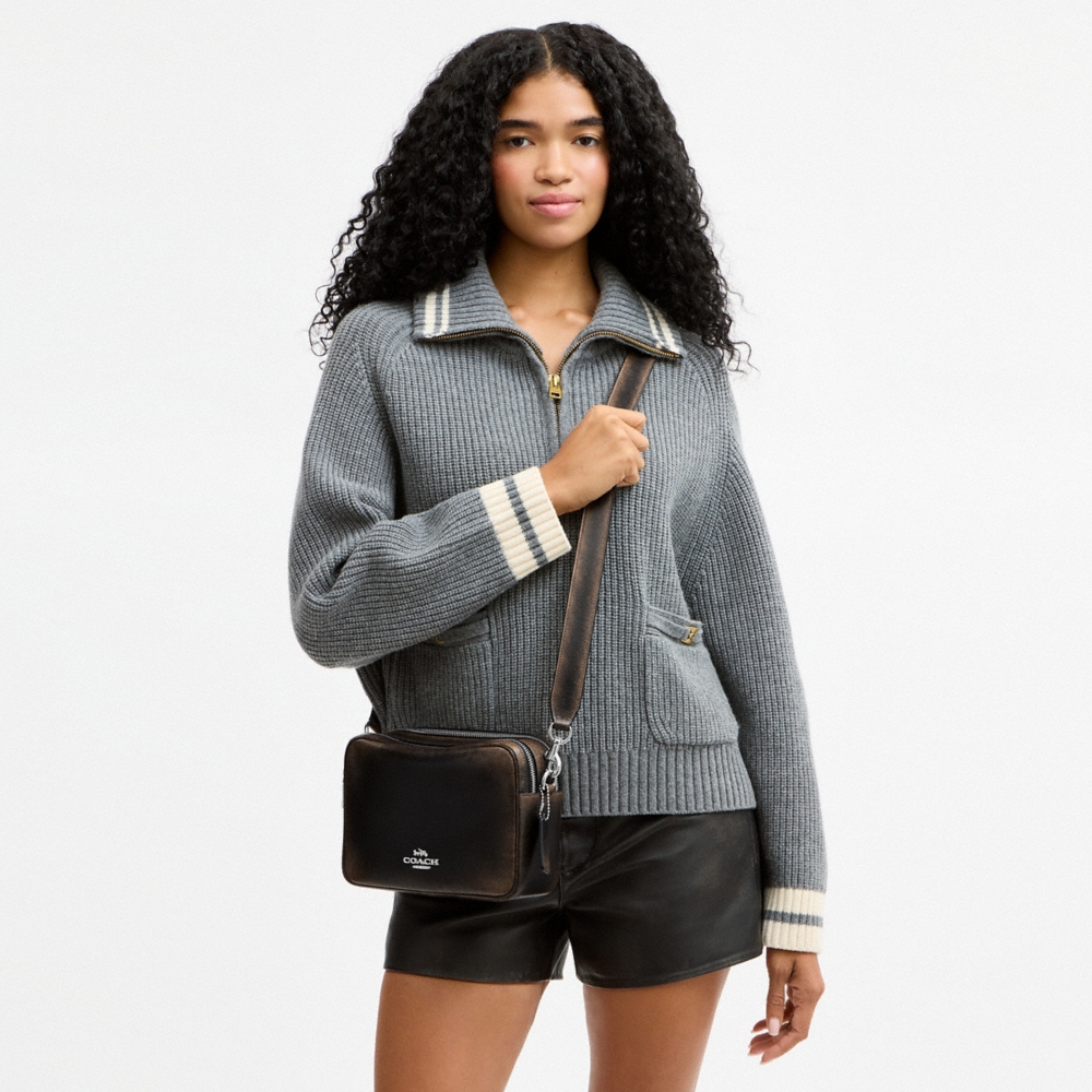 Coach Outlet Carey Crossbody Bag In Loved Leather - Preorder