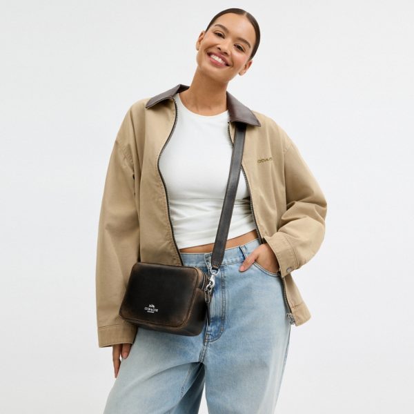 Coach Outlet Carey Crossbody Bag In Loved Leather - Preorder