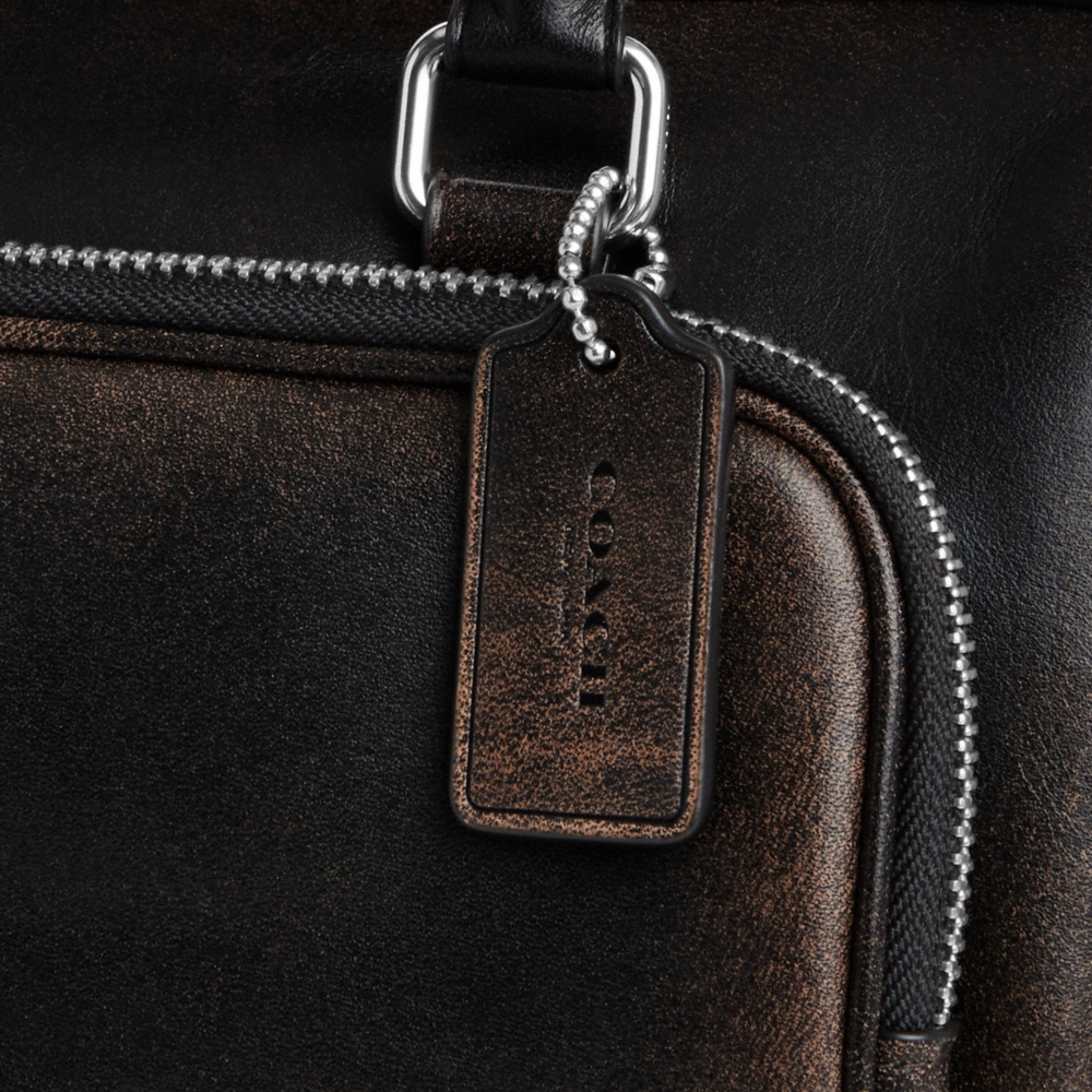 Coach Outlet Rowan Satchel Bag With Pockets In Loved Leather - Preorder