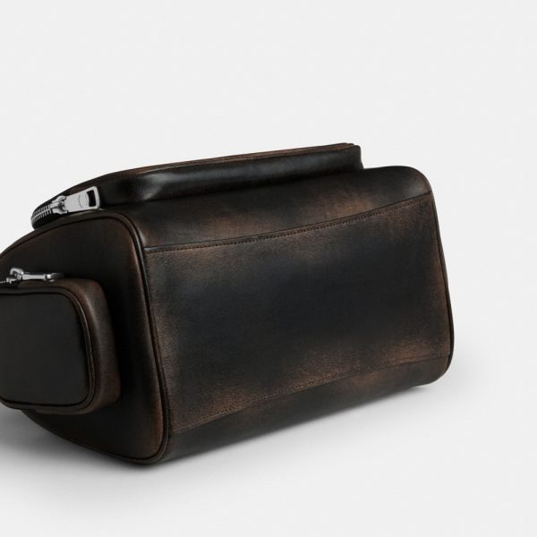 Coach Outlet Rowan Satchel Bag With Pockets In Loved Leather - Preorder