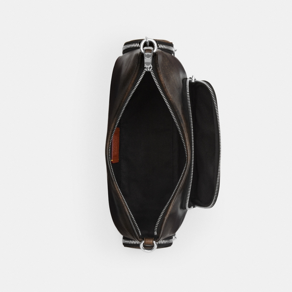 Coach Outlet Laurel Shoulder Bag With Pockets In Loved Leather - Preorder