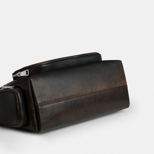 Coach Outlet Laurel Shoulder Bag With Pockets In Loved Leather - Preorder