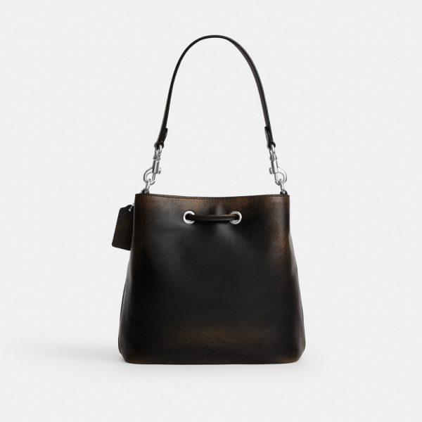 Coach Outlet Rowan Bucket Bag With Pocket In Loved Leather - Preorder