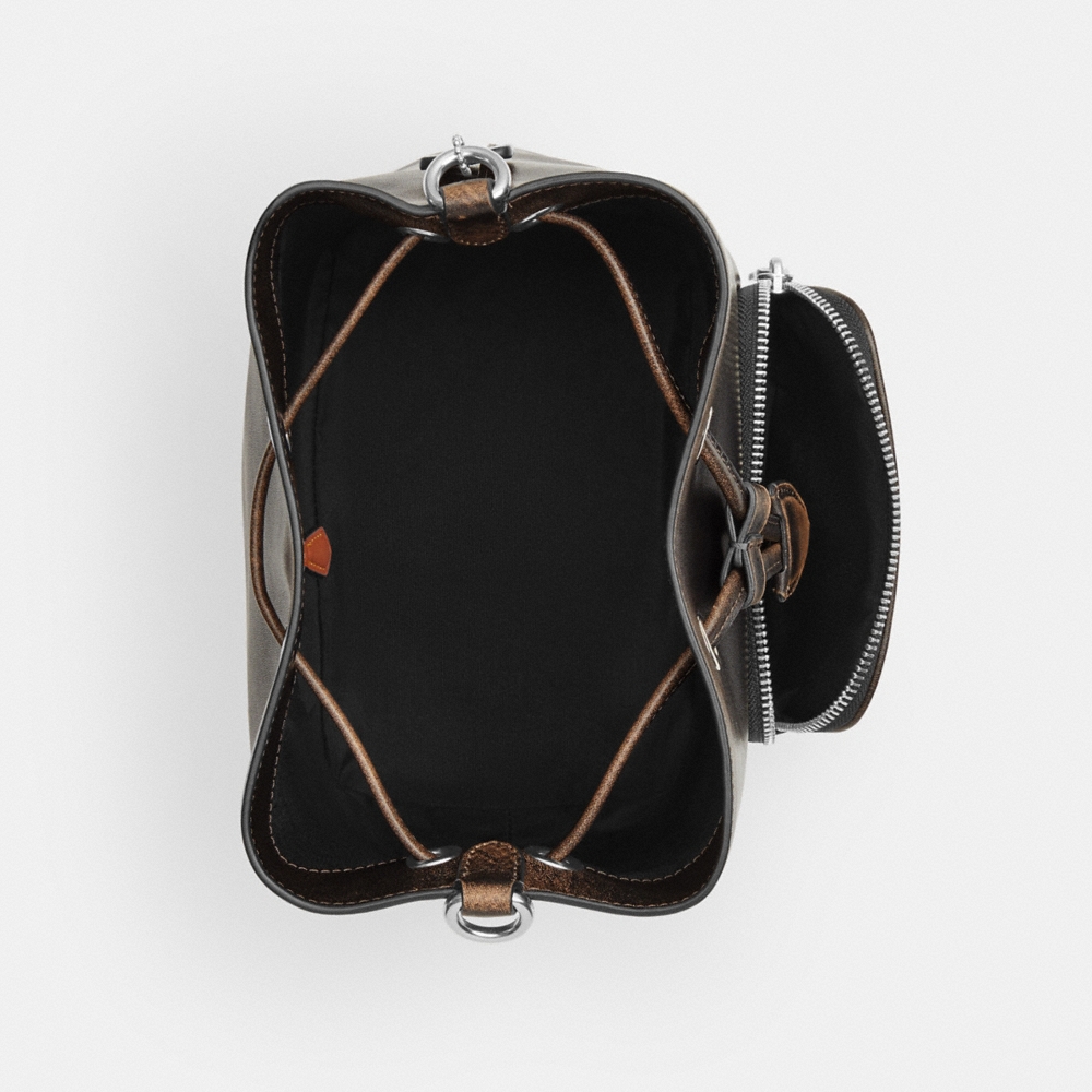 Coach Outlet Rowan Bucket Bag With Pocket In Loved Leather - Preorder
