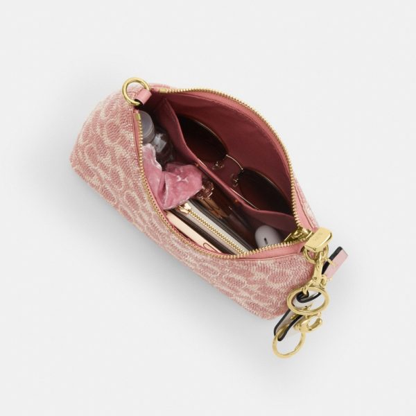 Coach Outlet Teri Shoulder Bag In Signature Beaded Satin - Preorder