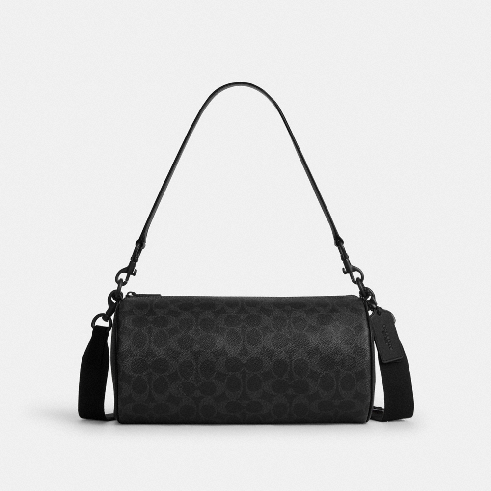 Coach Outlet Andre Barrel Bag 30 In Signature Canvas - Preorder