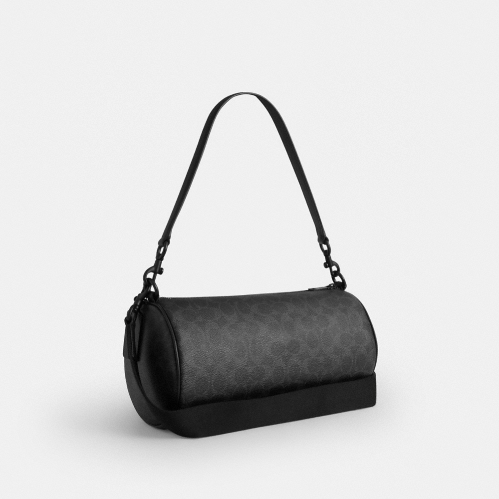 Coach Outlet Andre Barrel Bag 30 In Signature Canvas - Preorder
