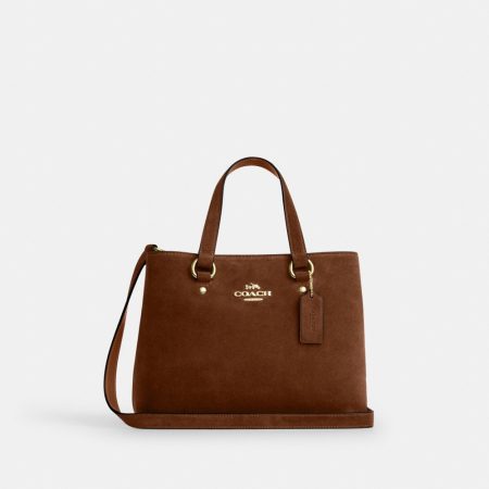 Coach Outlet Station Carryall Bag - Preorder — Brass/Warm Brown