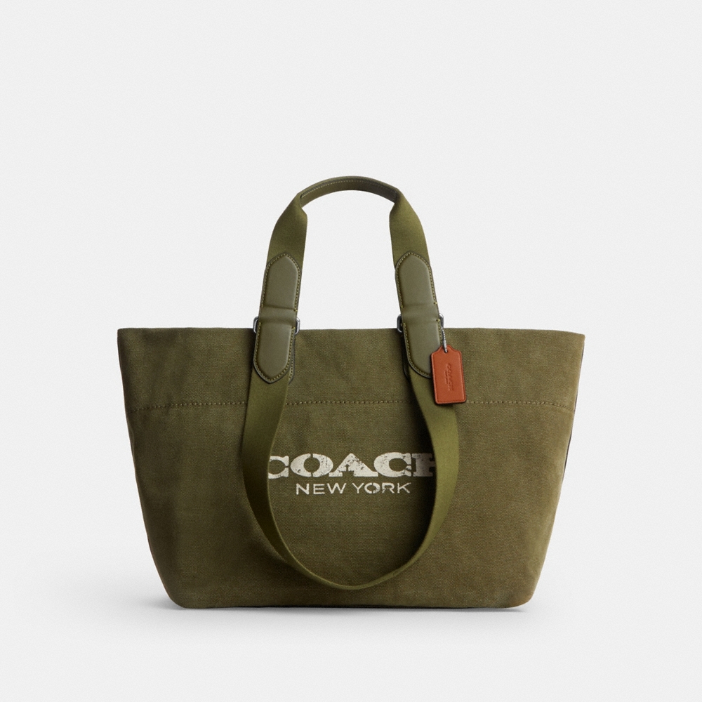 Coach Outlet Small Tour Tote Bag In Regenerative Cotton - Preorder