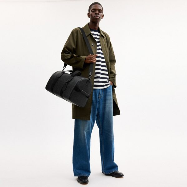 Coach Outlet Explorer Duffle Bag 45 In Signature Canvas - Preorder