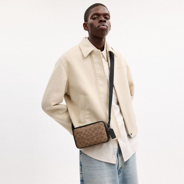 Coach Outlet Colton Crossbody Bag 19 In Signature Canvas - Preorder