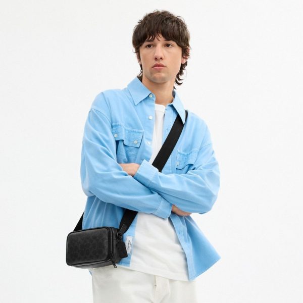 Coach Outlet Colton Crossbody Bag 19 In Signature Canvas - Preorder