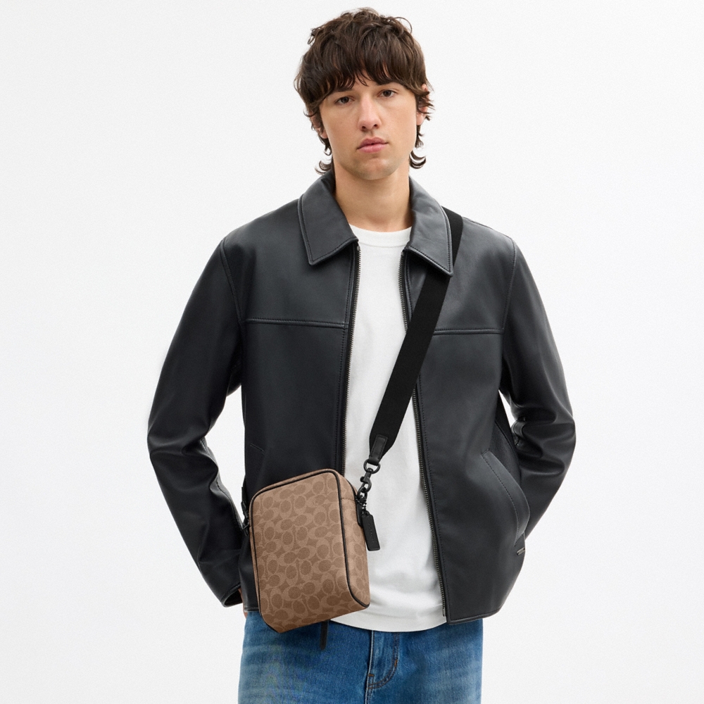 Coach Outlet Tristan Crossbody Bag 14 In Signature Canvas - Preorder