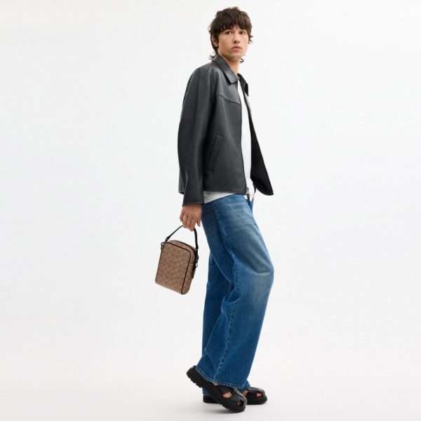 Coach Outlet Tristan Crossbody Bag 14 In Signature Canvas - Preorder