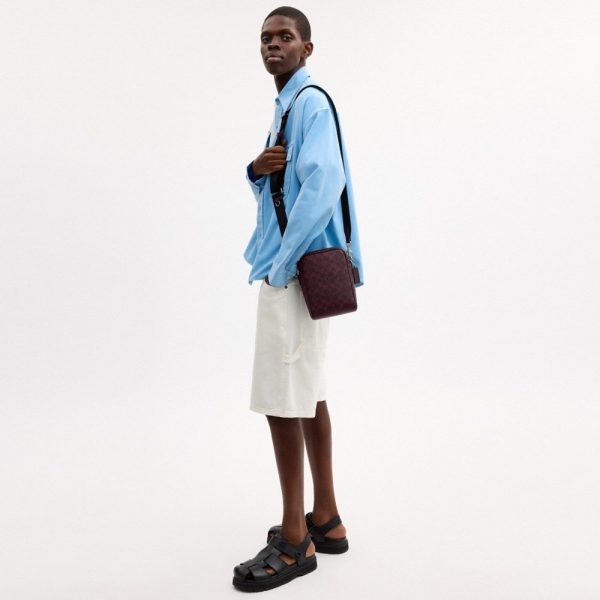 Coach Outlet Tristan Crossbody Bag 14 In Signature Canvas - Preorder