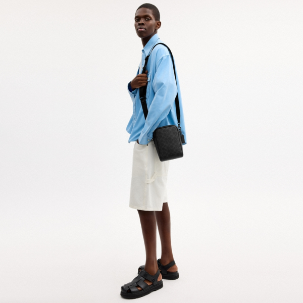 Coach Outlet Tristan Crossbody Bag 14 In Signature Canvas - Preorder