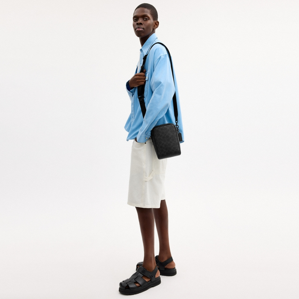 Coach Outlet Tristan Crossbody Bag 14 In Signature Canvas - Preorder