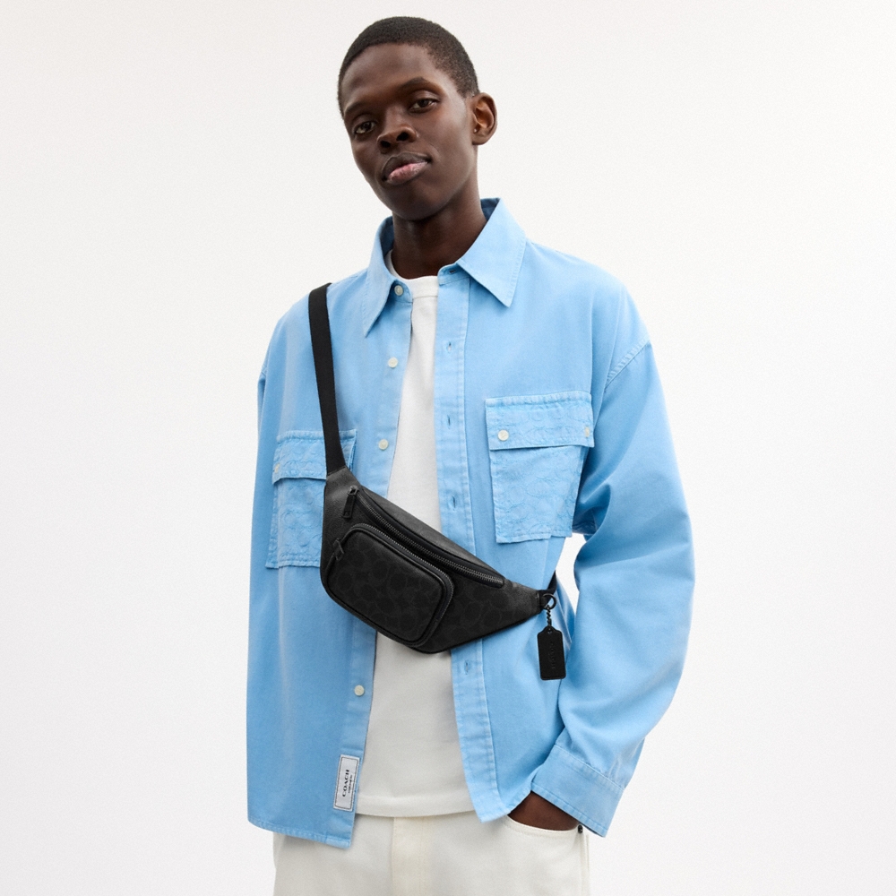 Coach Outlet Travis Belt Bag 30 In Signature Canvas - Preorder